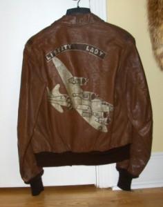flight-jacket-back-compressed Herman F. Allen's flight jacket