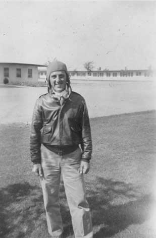 Herman F. Allen at At Santa Ana Army Air Base.