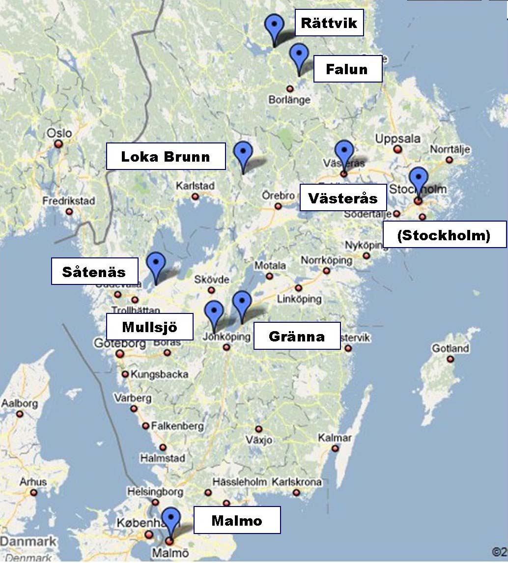 Internee Camps in Sweden