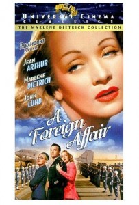 A Foreign Affair, World War II Movie starring Marlene Dietrich