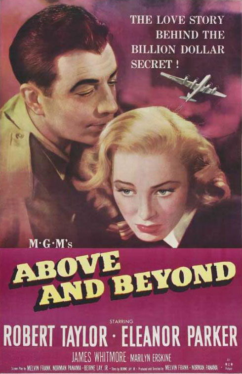 Above and Beyond, a WWII movie starring Robert Taylor