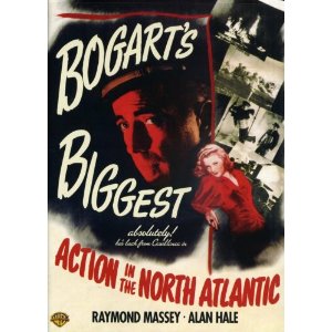 Action in the North Atlantic, WWII Movie starring Humphrey Bogart