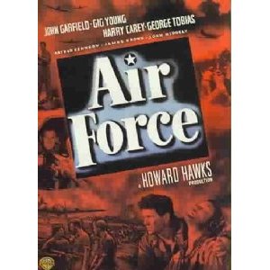 Air Force, WW II Movie starring John Garfield