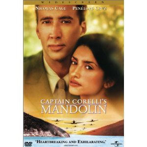 Captain Corelli’s Mandolin, WWII Movie starring Nicolas Cage