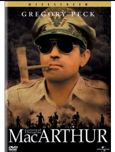 MacArthur, WWII Movie starring Gregory Peck