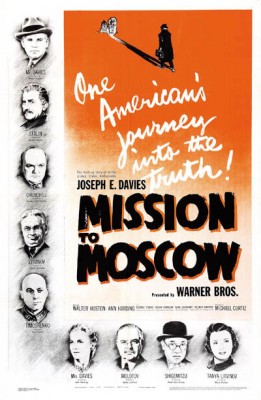 Mission to Moscow, WWII Movie starring Walter Huston