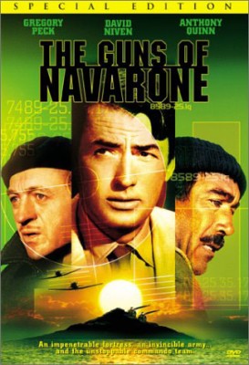 The Guns of Navarone, WWII Movie starring Gregory Peck