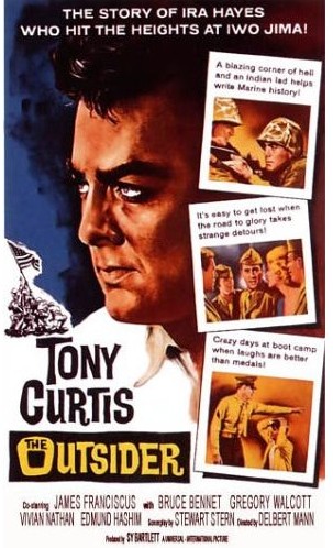 The Outsider, WWII Movie starring Tony Curtis