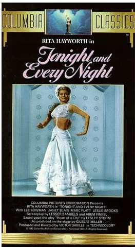 Tonight and Every Night, WWII Movie starring Rita Hayworth