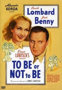 To Be or Not To Be, WWII Movie starring Carole Lombard and Jack Benny