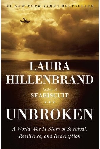 Unbroken, WWII Book by Laura Hillenbrand