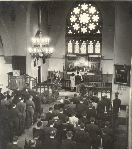 Gustav Adolfs kyrka 1945-1-18