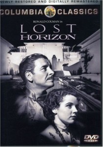 Lost Horizon, WWII era movie starring Ronald Colman and Jane Wyatt