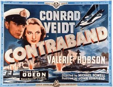 Contraband, WWII Movie starring Conrad Veidt