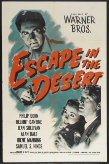 Escape in the Desert, WWII Movie starring Philip Dorn