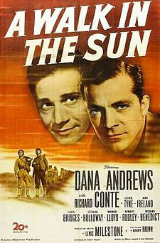 A Walk in the Sun, WWII movie