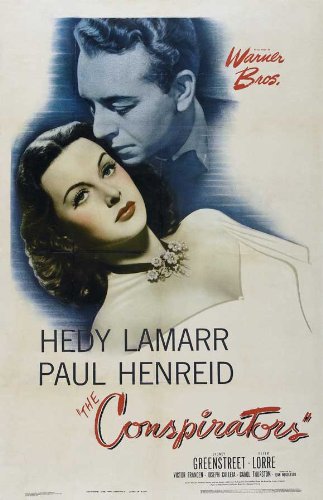 The Conspirators, WWII Movie starring Hedy Lamarr
