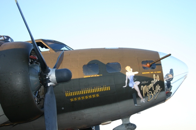 The nose of the Movie Memphis Belle
