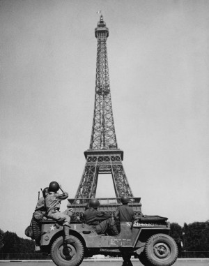 American soldiers Paris