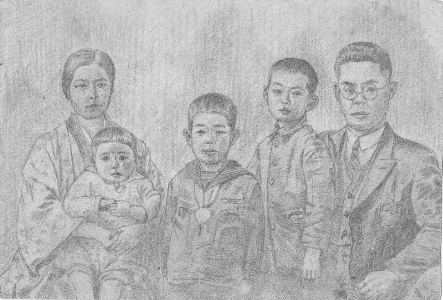 Hiroo Kawakami family