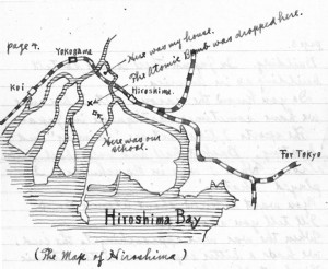Hiroshima map
