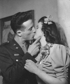 Lt. and Mrs. Herman F. Allen, Stockholm, Sweden January 18, 1945